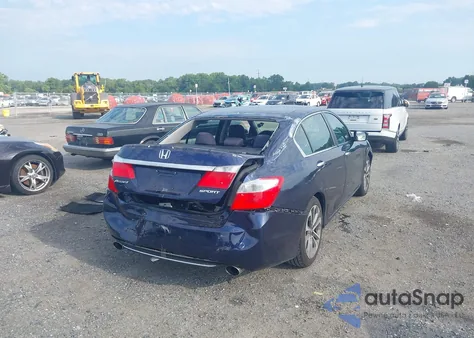 2013 Honda Accord Sport from USA, damaged, VIN 1HGCR2F52DA141896